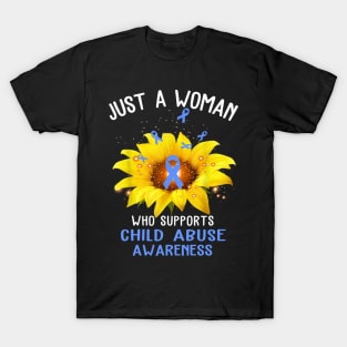 Just A Woman Who Supports Child Abuse T-Shirt